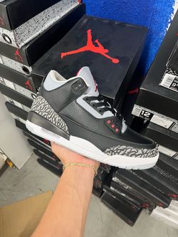 Jordan 3 Black Cement