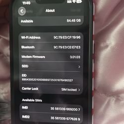 I Phone 16 E Locked With Spectrum