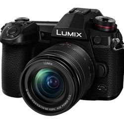 Panasonic LUMIX G9 Mirrorless Camera, Micro Four Thirds, 20.3 Megapixels Plus 80 Megapixel, High-Resolution Mode with LUMIX G Vario 12-60mm F3.5-5.6 L