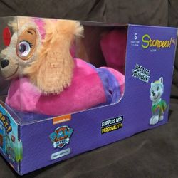 Brand New Stompeez Paw Patrol Slippers Size S 9-13 Kids