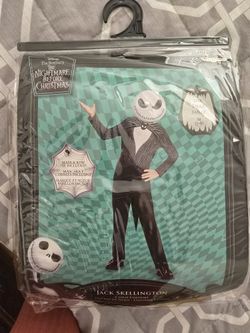 Jack Skellington Boys M 7-8 Costume