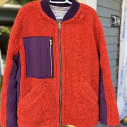 Free People Sherpa Jacket Rivington Medium