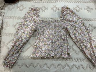 Floral long sleeve
