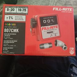 FILL-RITE heavy Duty Mechanical Flow Meter 