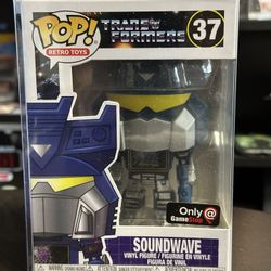 Funko Pop Transformers Soundwave (gamestop Exclusive)