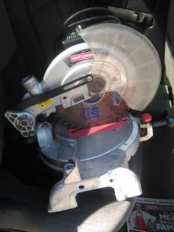 Craftsman 10inch lazer miter compound saw