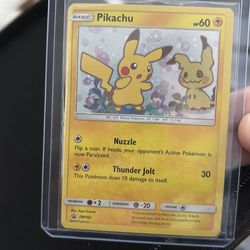 Pikachu SM162 Black Star Promo