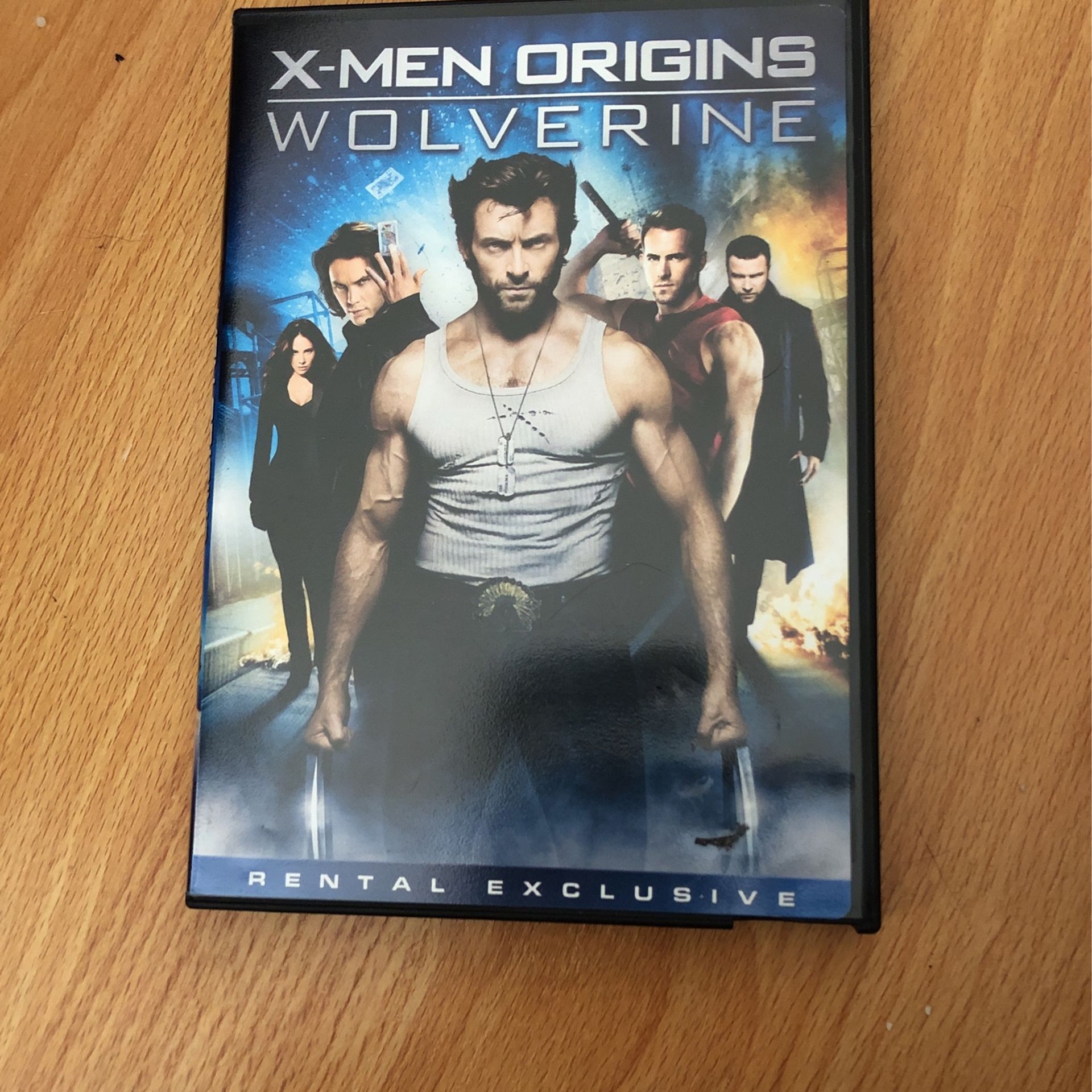 X-Men Origins Wolverine Movie Dvd