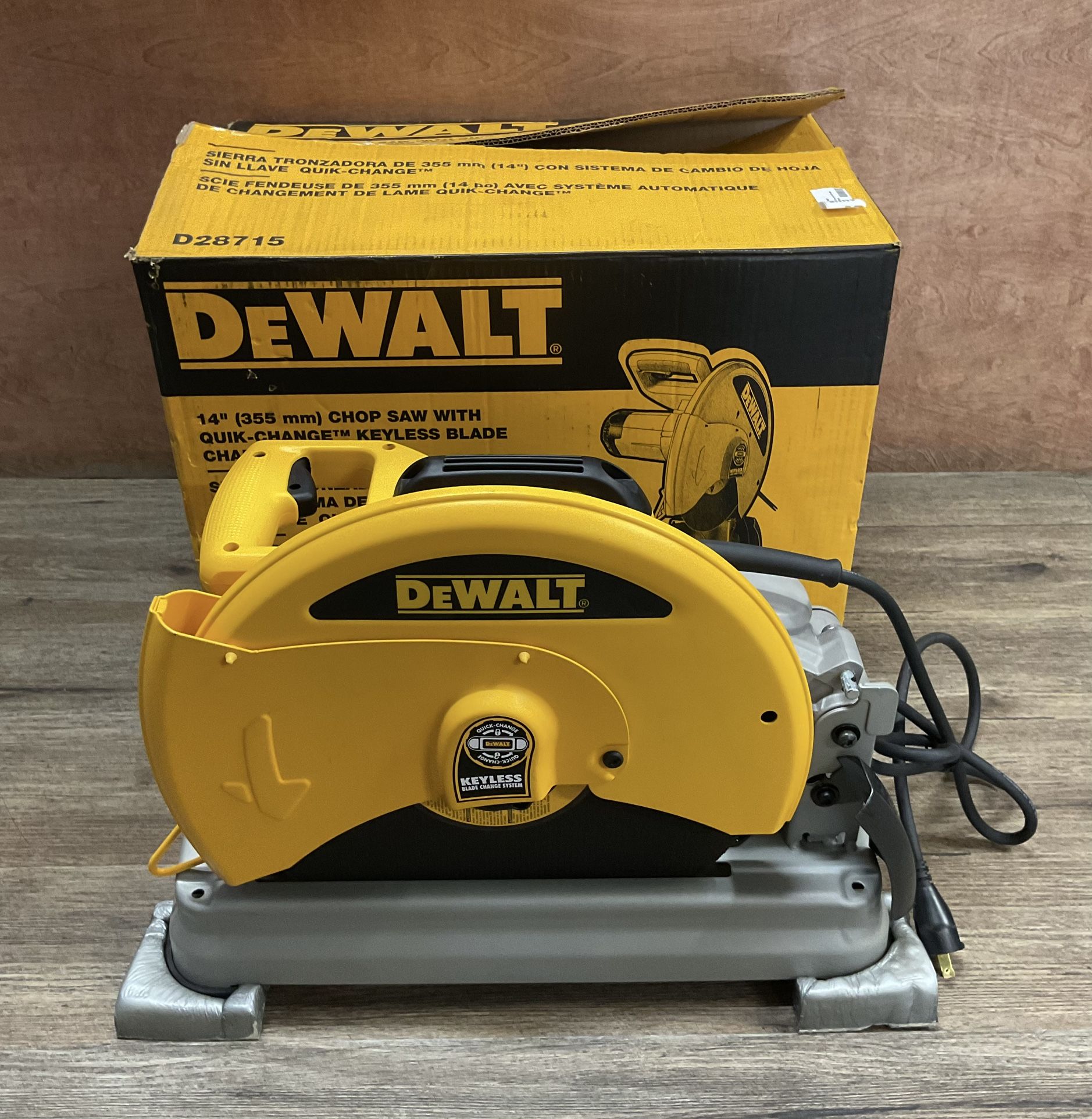 Dewalt 15 Amp Corded 14 Inch Cut Off Saw