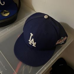 LA Dodgers World Series Grey Brim 