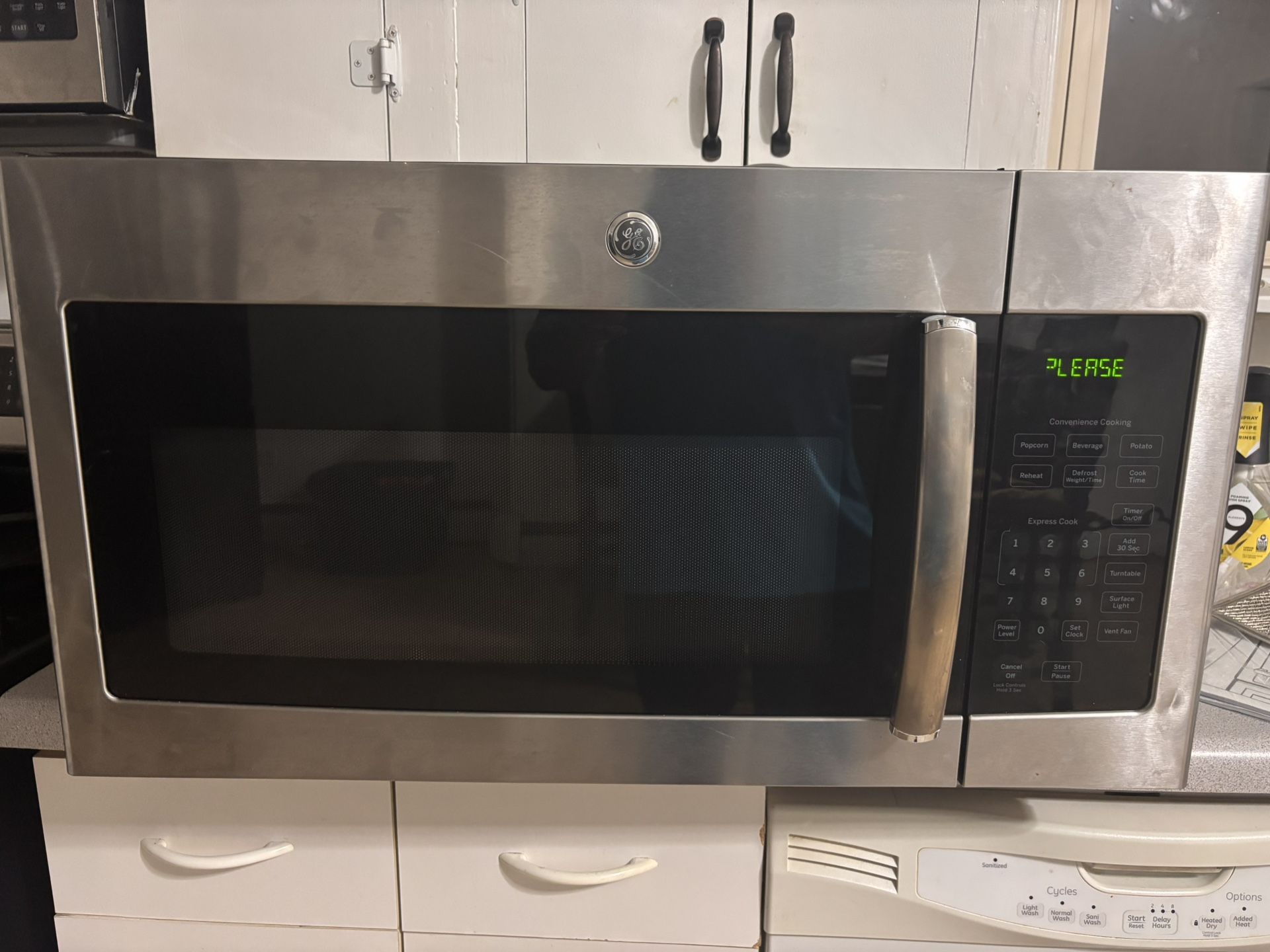 Stainless Steel Over The Range Microwave