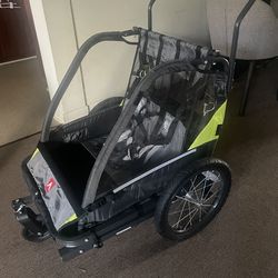 Trailer and stroller / remolque y cochecito