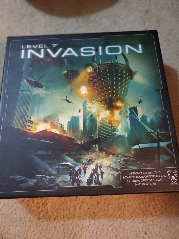 Level 7 Invasion Board Game