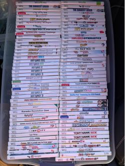 Nintendo Wii games $5 - $10 each, or all 189 for $700 firm , pickup Inman / Campobello SC or can ship