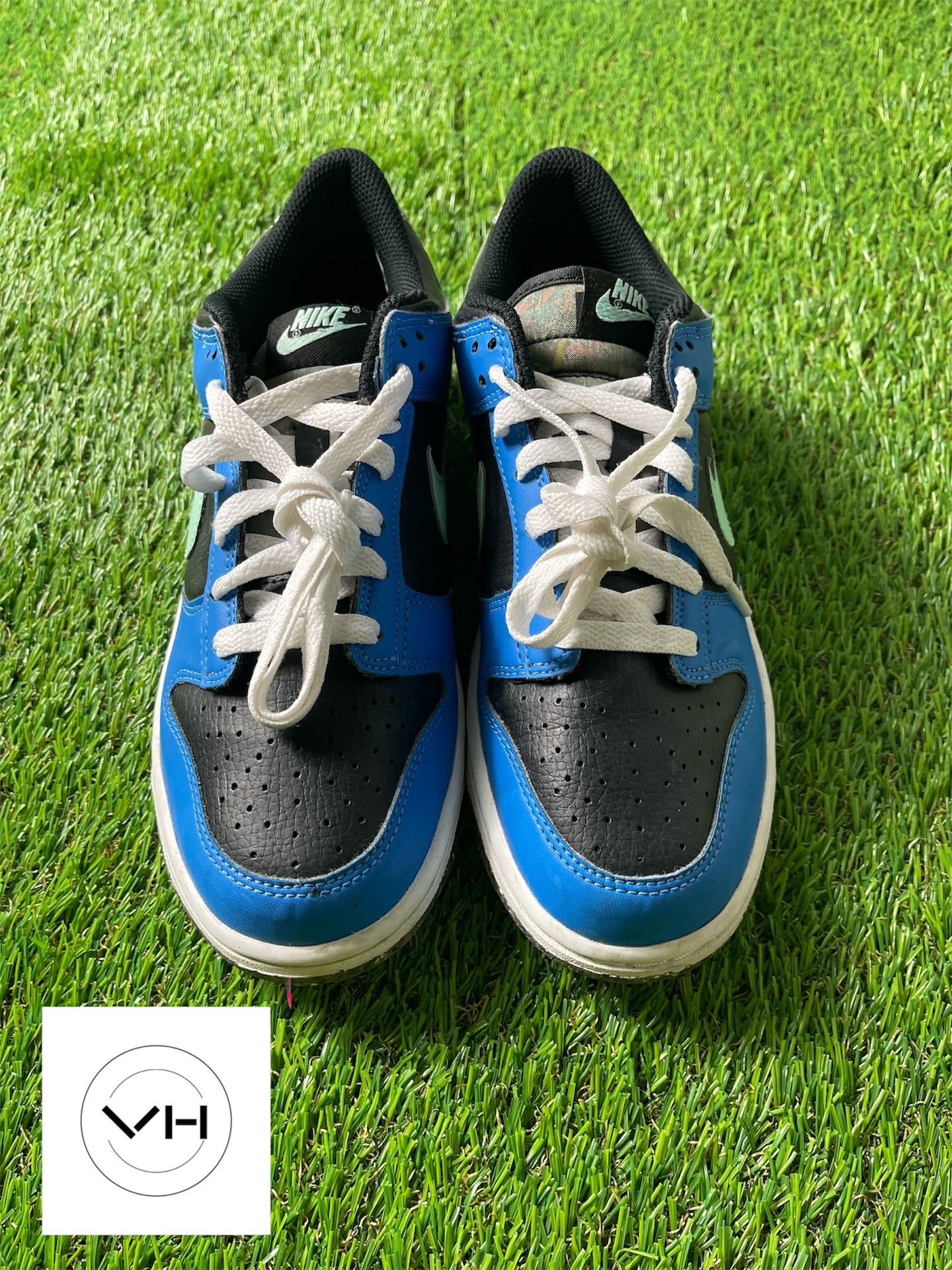 Nike Dunk Low SE Black Light Photo Blue Mint Foam