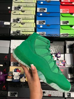 nike air jordan 11 green screen size 6 deadstock ds brand new og all included early release