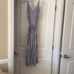 Jumpsuit Stripe Size Small