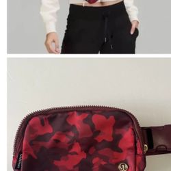 Lululemon Everywhere Belt Bag 1L Limited Red