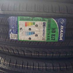 265/60/18 New Set Of Tires 