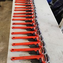 16 NEW Ridgid 18 inch pipe wrench tool  