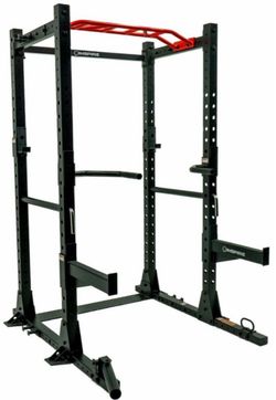 Full squat rack w/ attachments