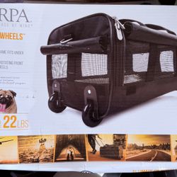 Sherpa Ultimate Pet Carrier On Wheels-New