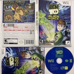 Ben 10: Alien Force Nintendo Wii Game