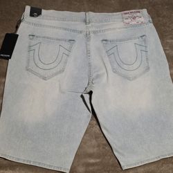 BNWT Mens True Religion Shorts Size 38