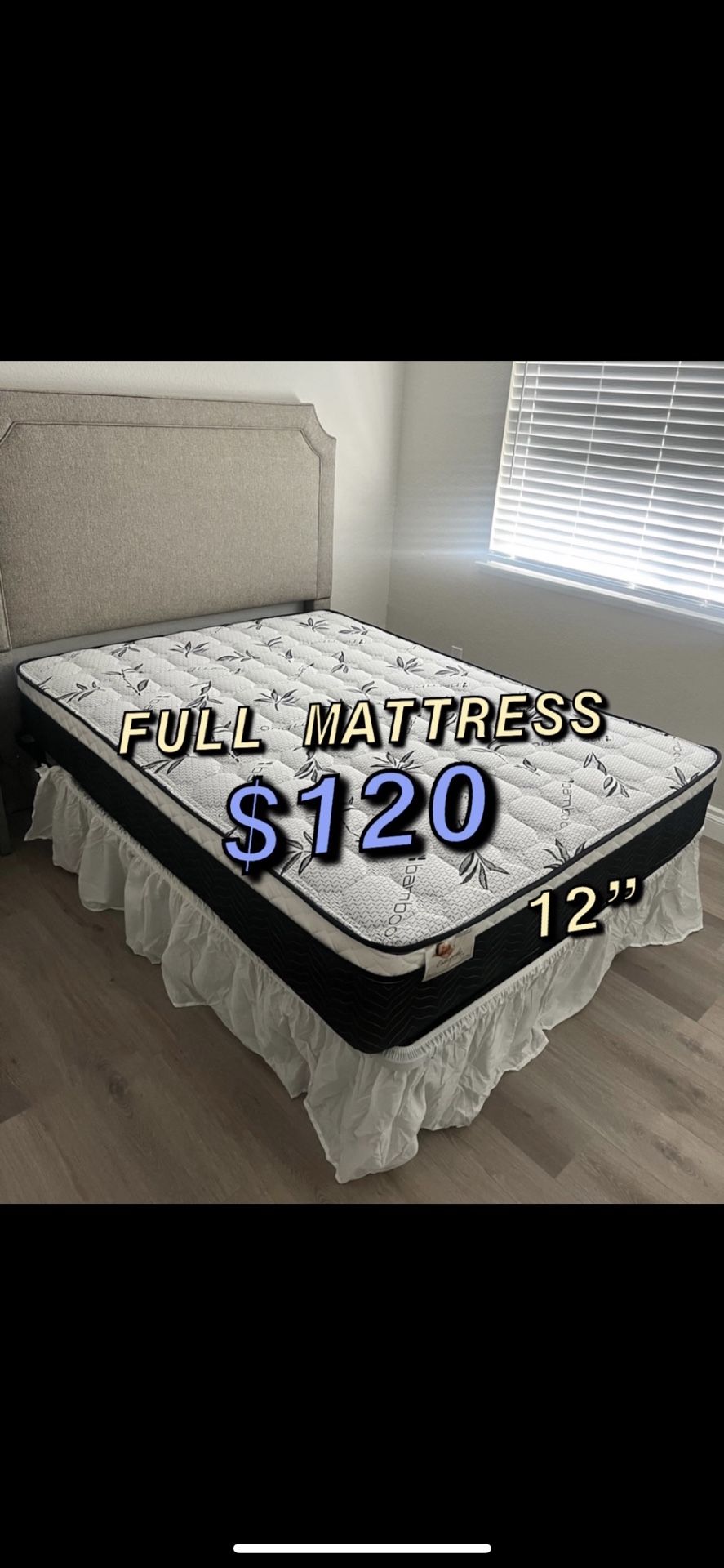 Full Size Pillow Top Mattress