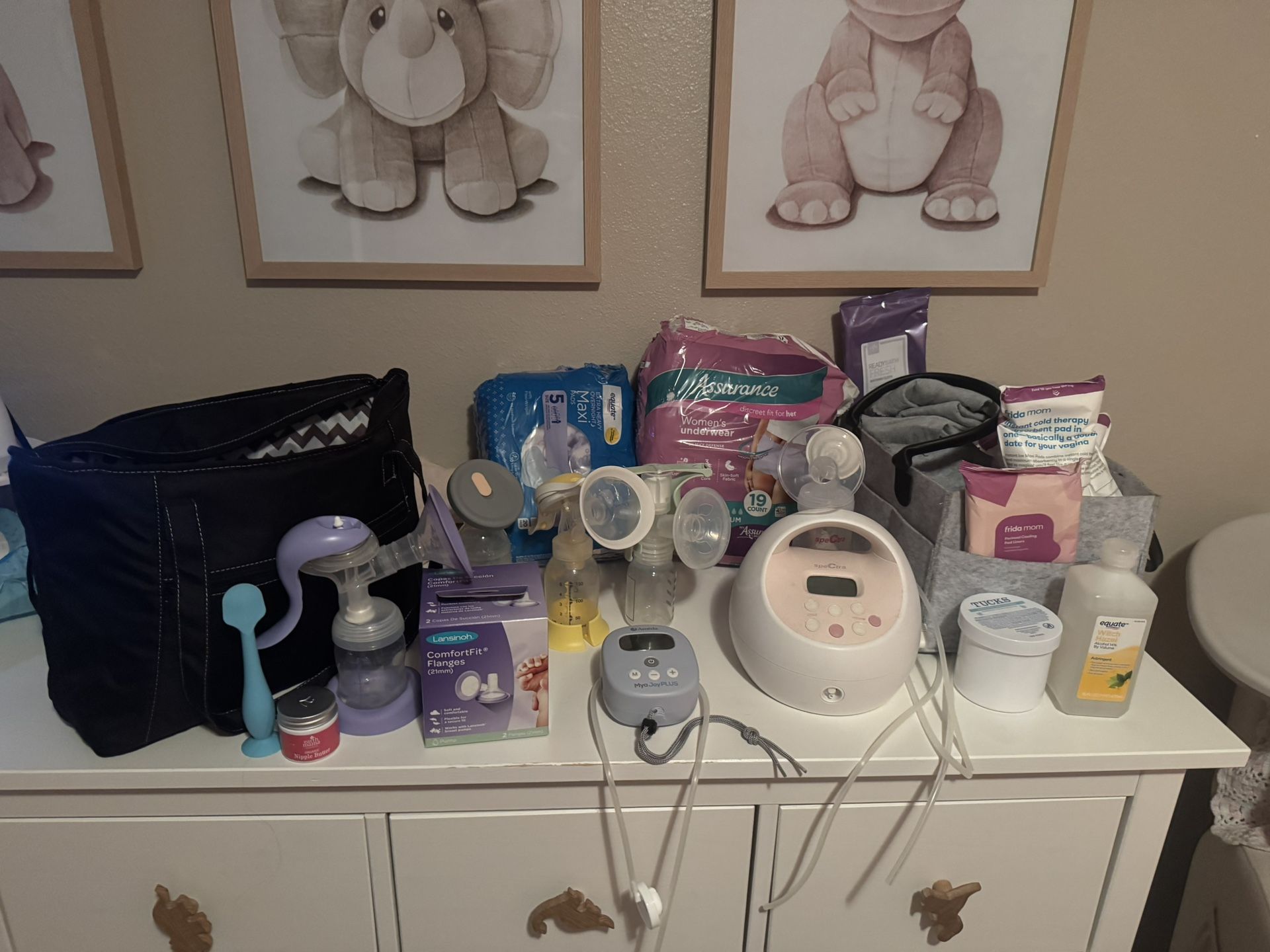Free - Pump/Bottles/Supplies