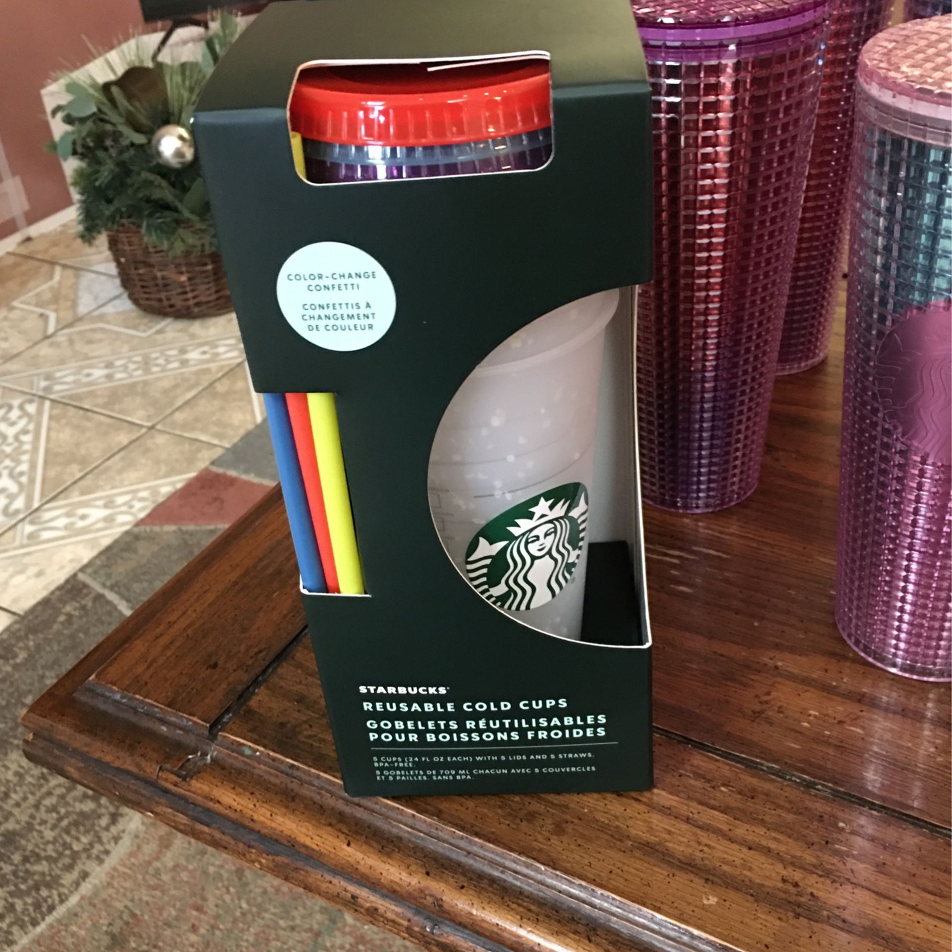 Starbucks Reusable Cold Cups