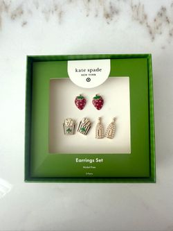 Kate Spade Stud Earring Set