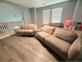 Sofa and Loveseat