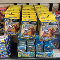 Pokemon Cards, Sports Cards( Hobby Boxes)(Slabs)…