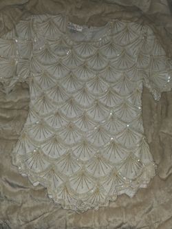 Vintage Beaded Top
