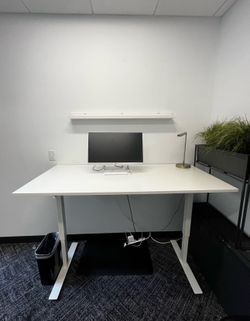 Standing Desk | TROTTEN Desk sit/stand, white, 63x31 1/2 "