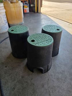 (3) NDS 6-in W x 8.38-in H Round Valve Box