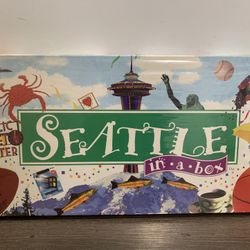 Vintage Seattle Monopoly In Original Packaging