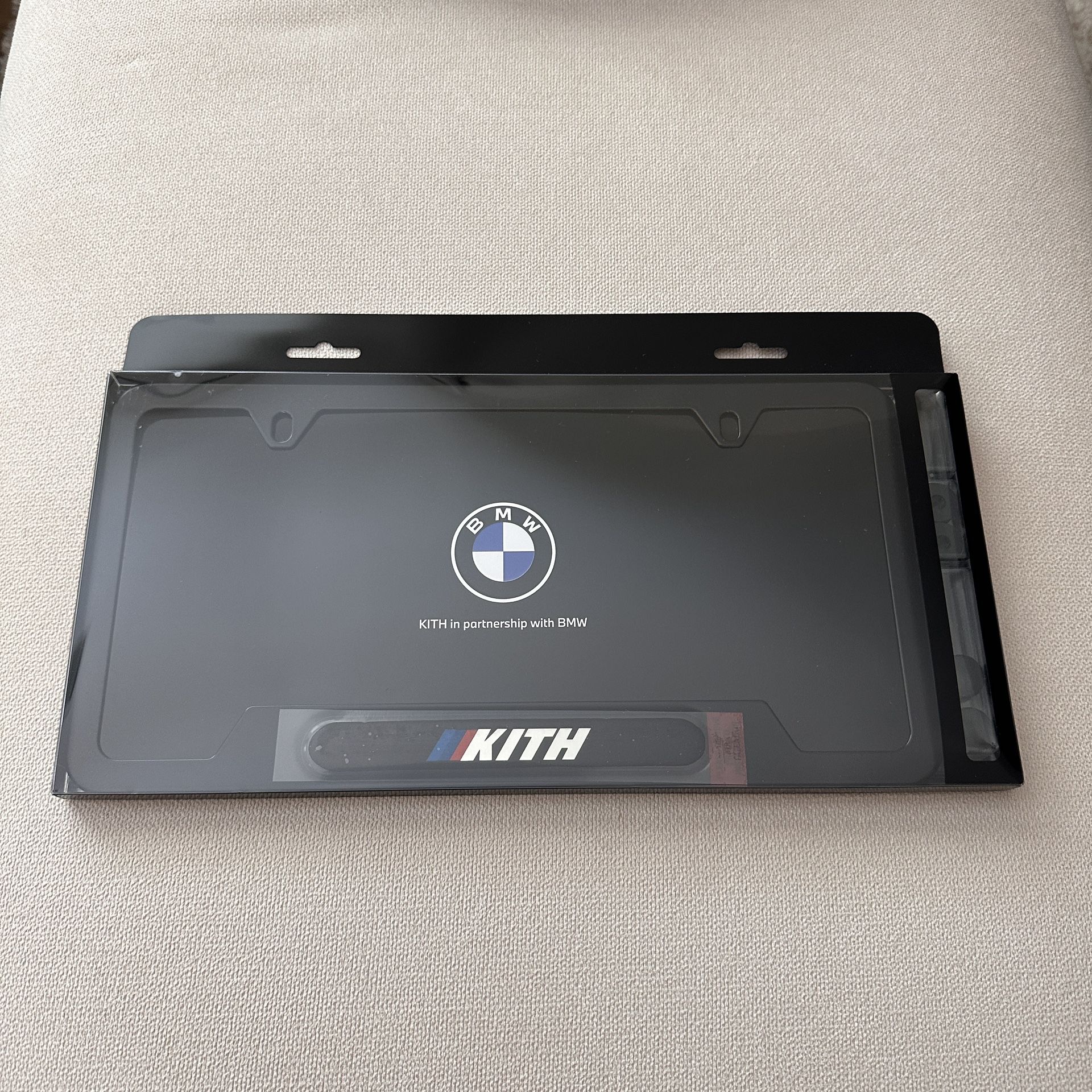 Kith x BMW Car Plate - Black - 2024