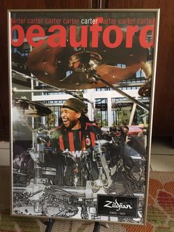 Framed Drum Poster