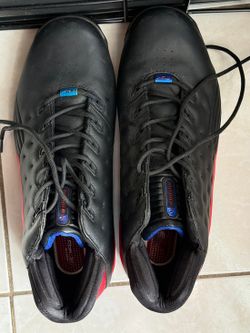 Reebok Answer IV DMX I3 Black Red Basketball Shoes Men’s US 11 EU 44.5