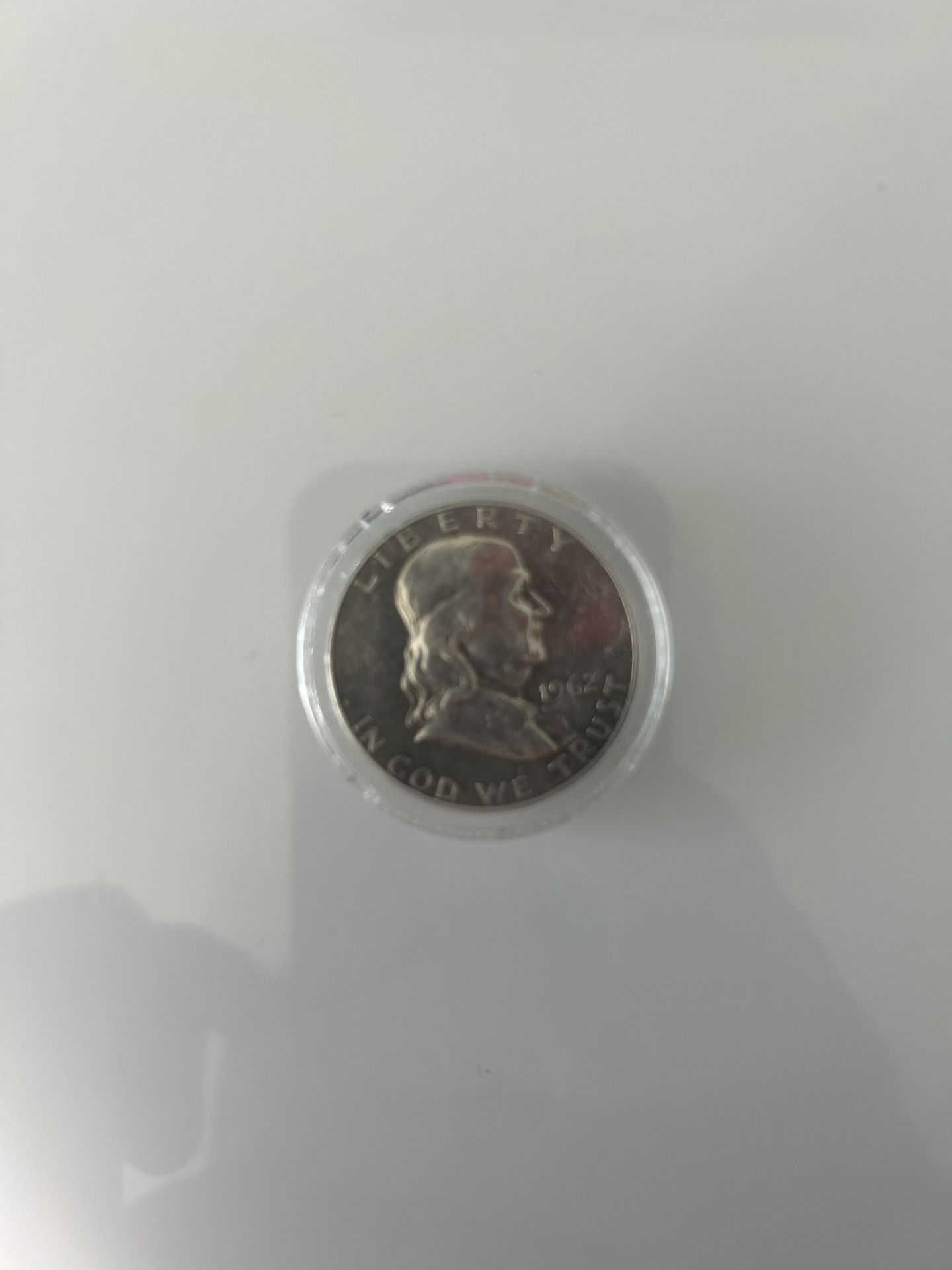 Silver 1962- D Benjamin Franklin 50 Cent Piece