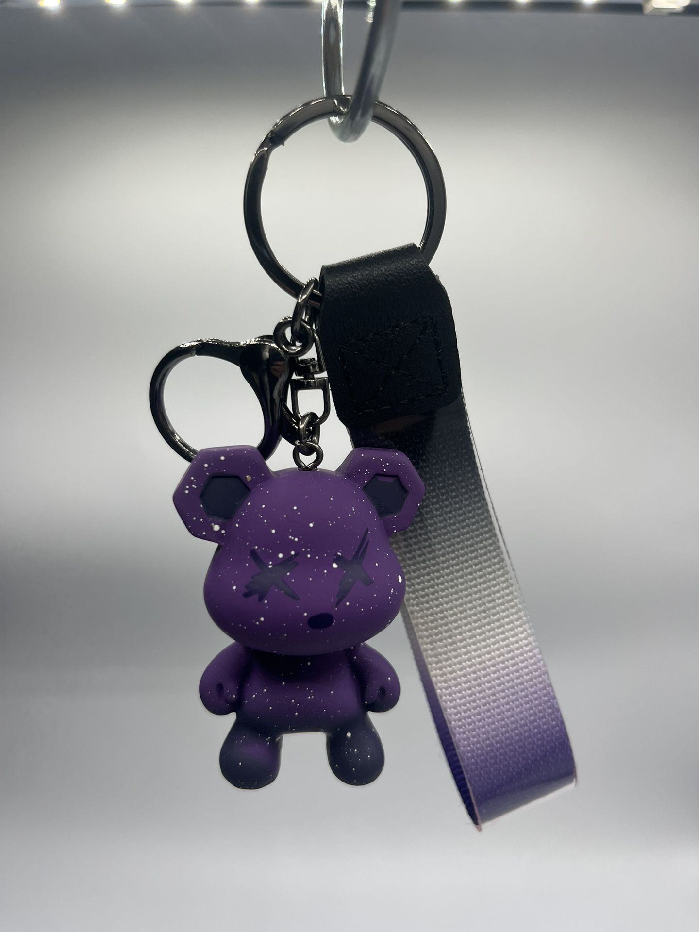 Bearbrick keychain(Purple)