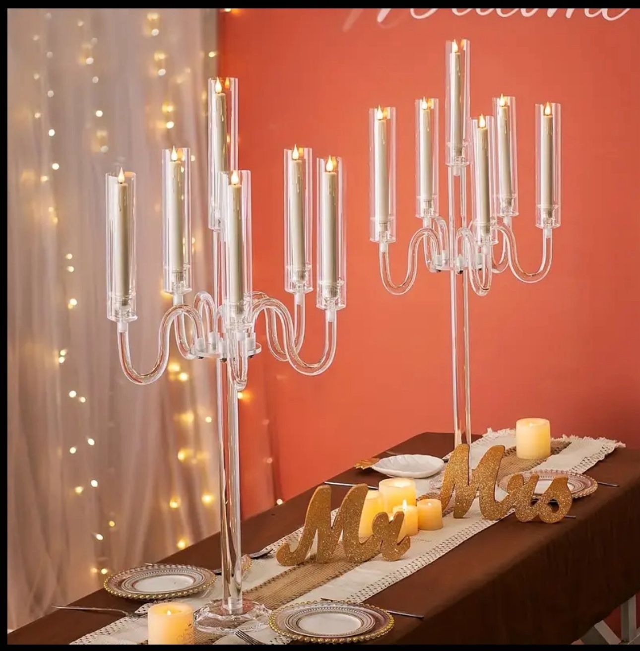 Completely new items for decoration, flowers, backdrops and other details and prices, write to me in private.