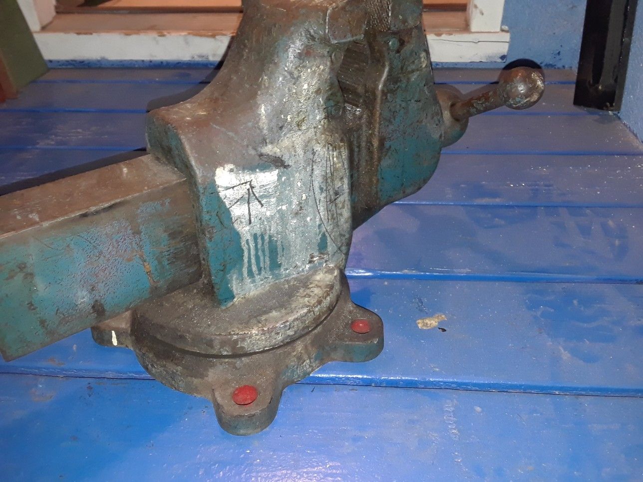 Blacksmith Vise and tools
