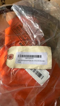 Stems oem replacement belt 265-174 for Mrs (contact info removed)