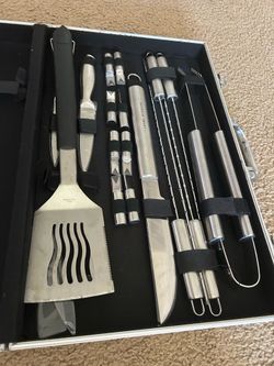 Sharper image grill set