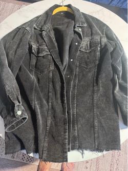 Corduroy distress jacket M $10
