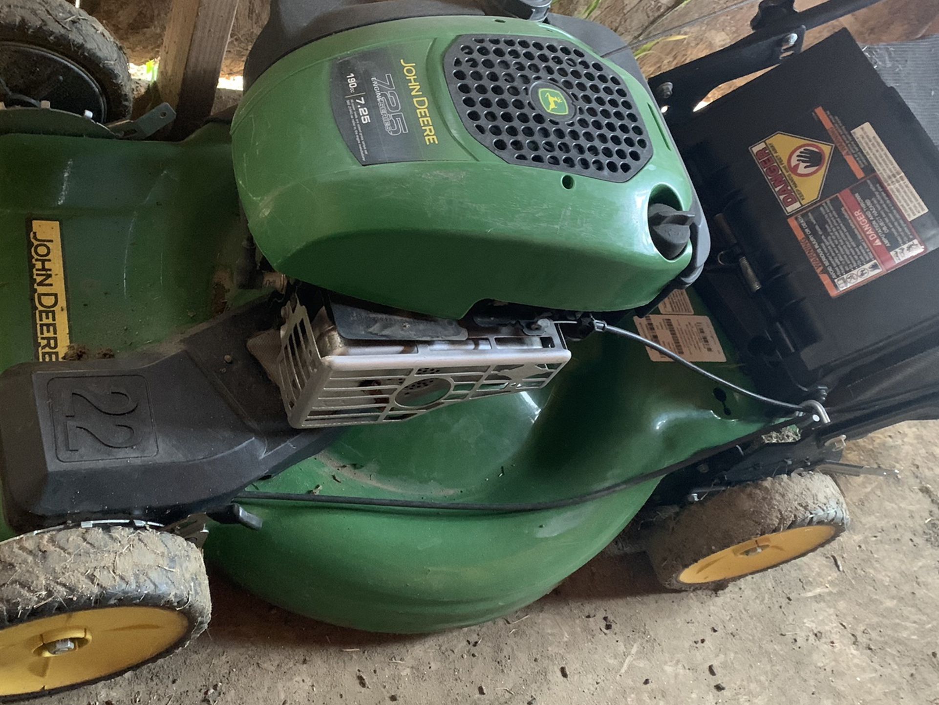 John Deere Self Propelled Lawnmower