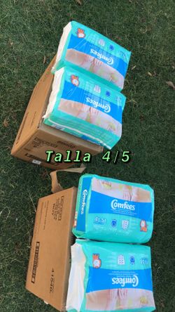 Pañales de calsoncito talla 4/5 nuevos